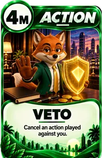 Veto action card